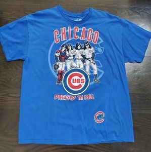 Men's Chicago Cubs KISS T-Shirt